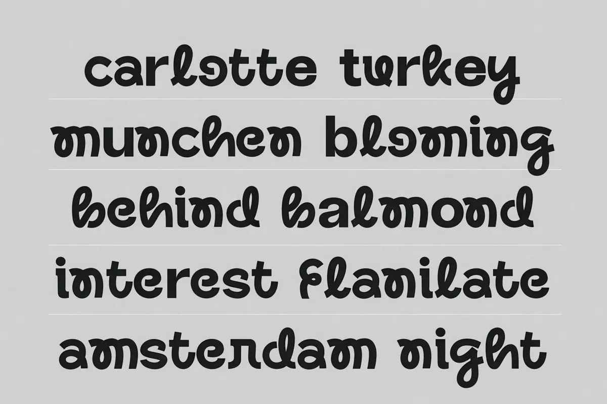 Shinier Sans Serif Font