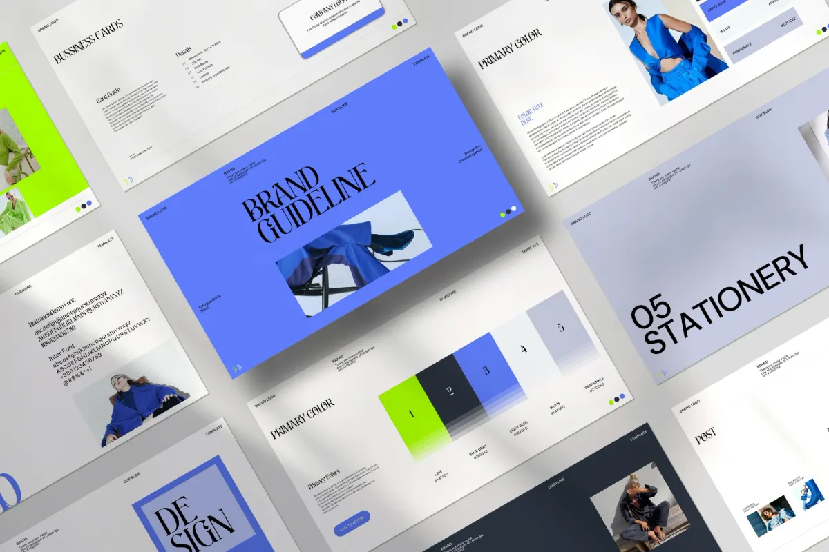 Brand Guideline Presentation Template