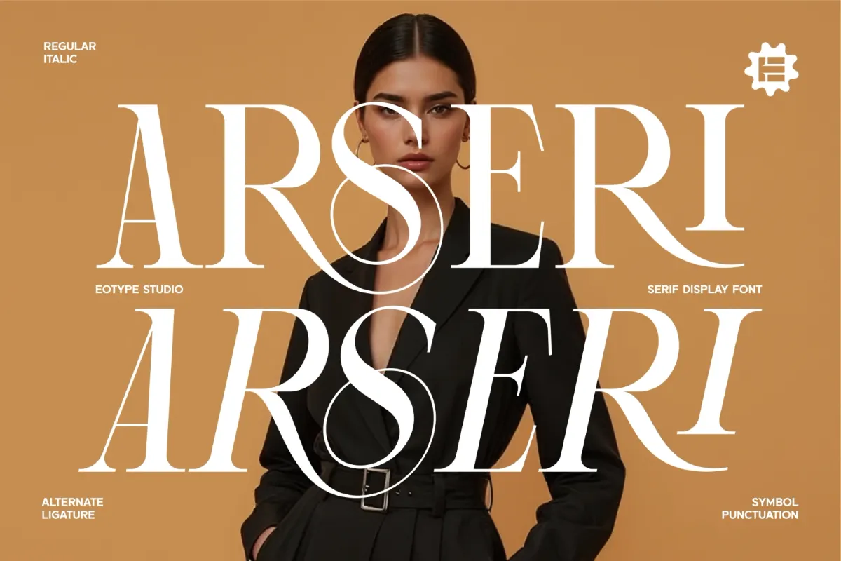 Arseri - Luxury Serif Display Font