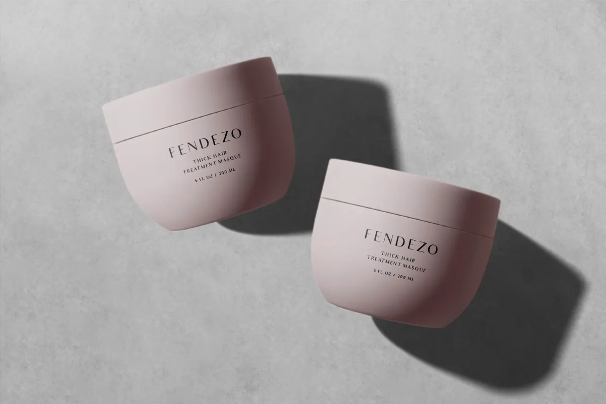 Matte Cosmetic Jar Mockup