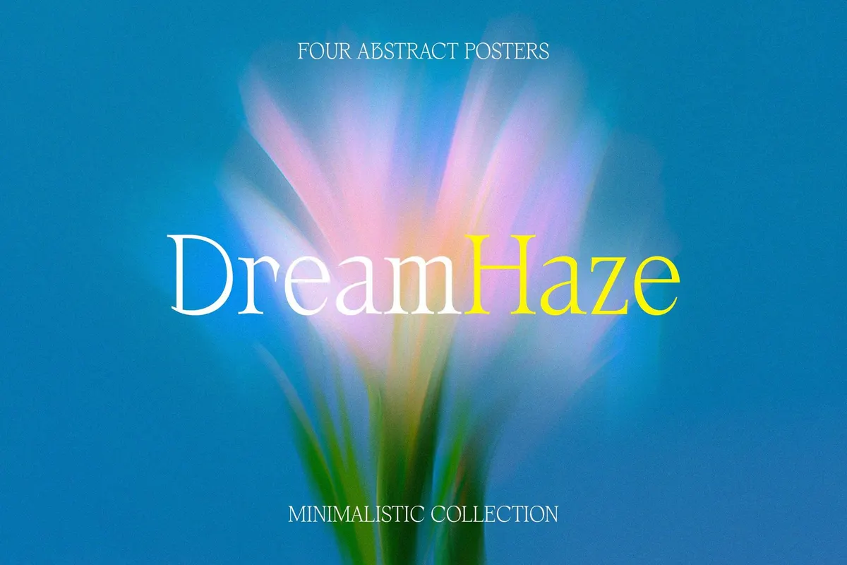 Dream Haze Flower Posters