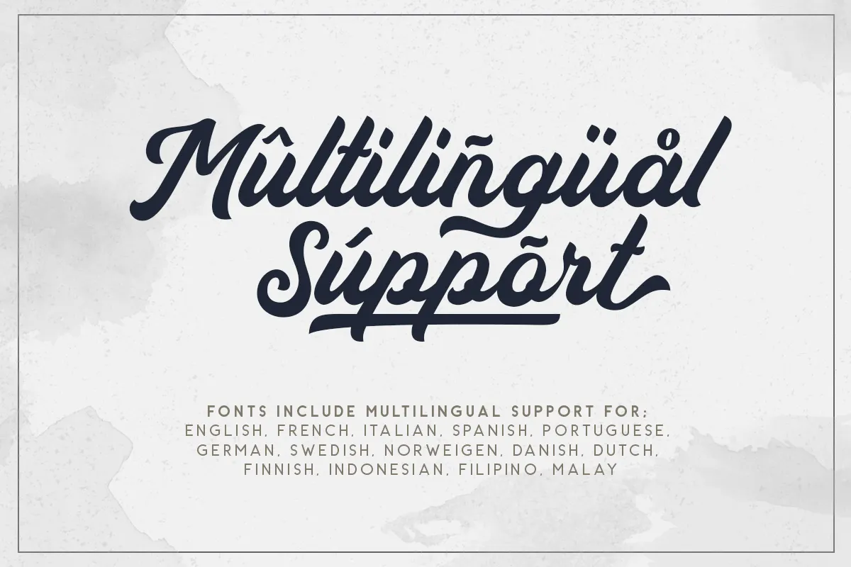 Auckland - Bold Script Font