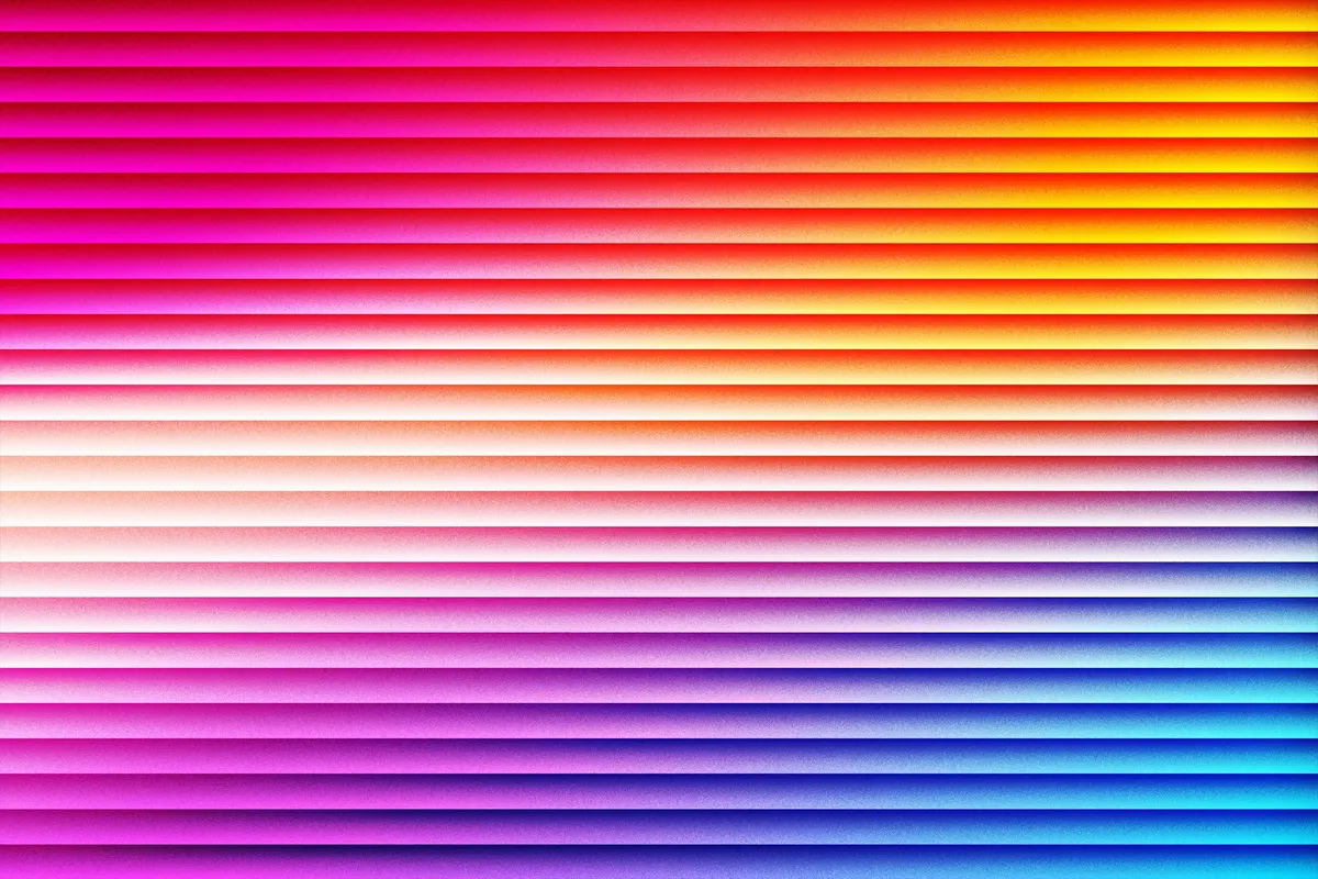 Soft Neon Fractal Gradient Textures