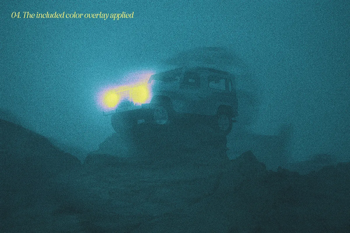 Sandstorm Disrupted Photoshop Effect