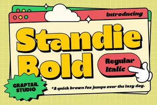 Standie — Sans Display