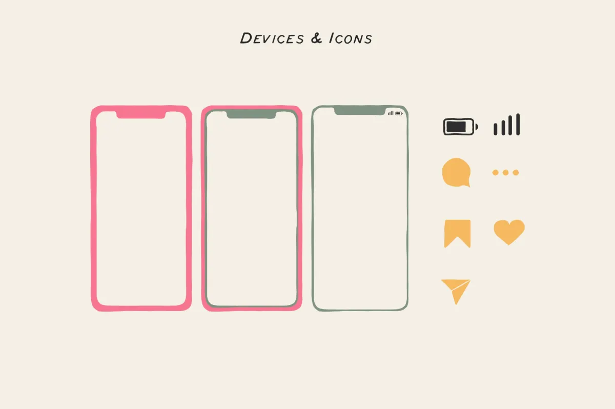Bubbles, Arrows & Frames