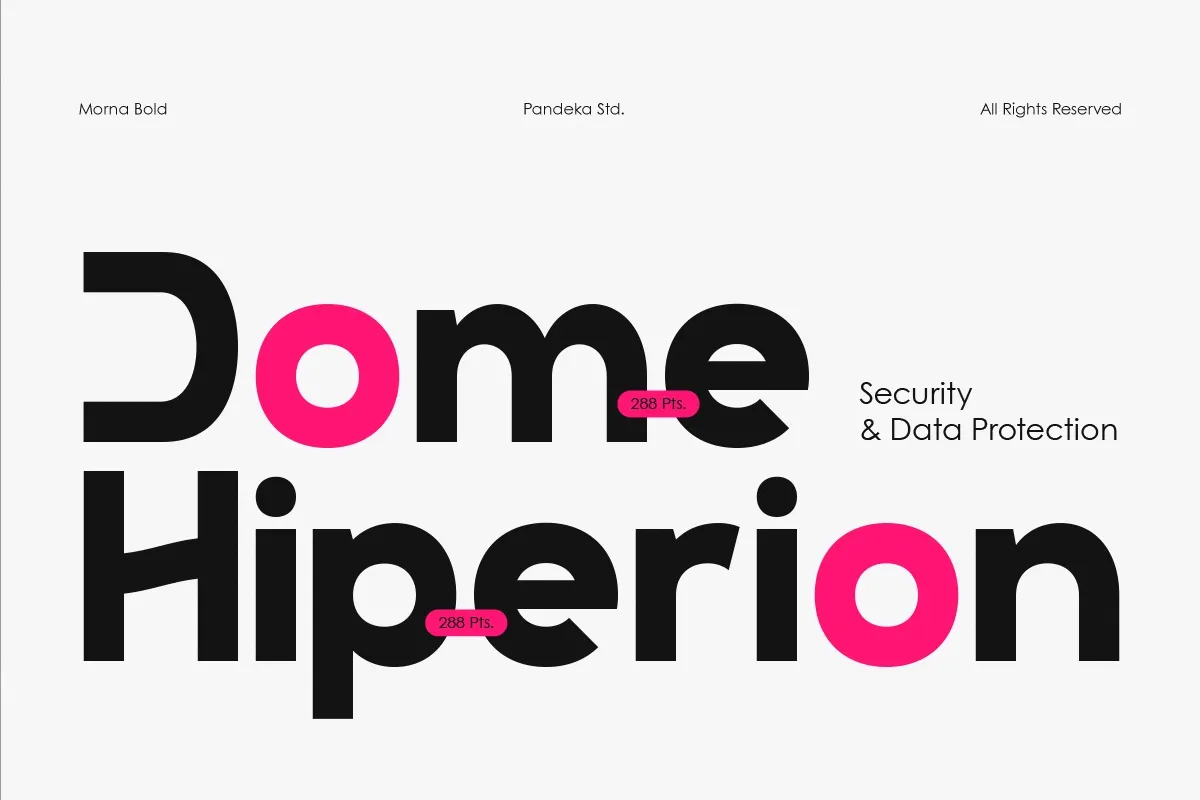 Morna Bold - Bold Tech Sans Serif Font
