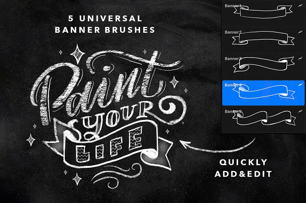 Chalk Procreate Brushes