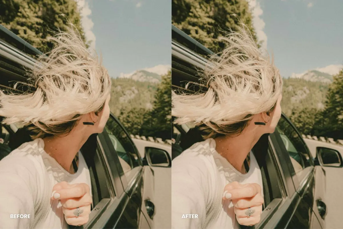 90s Vintage Look Lightroom Presets