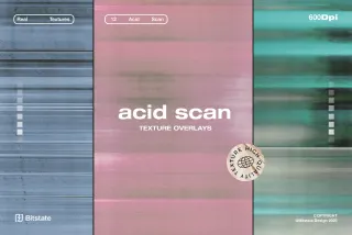 Acid Scan Texture Overlays