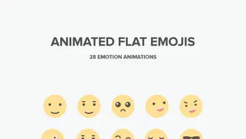 Animated Flat Emojis