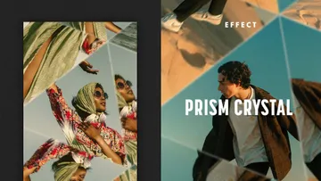 Prism Crystal Effect for Posters