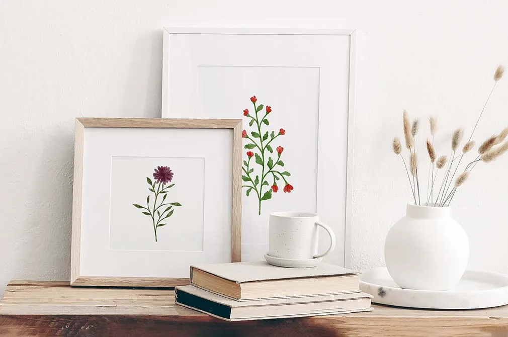Wildflowers Watercolor Collection