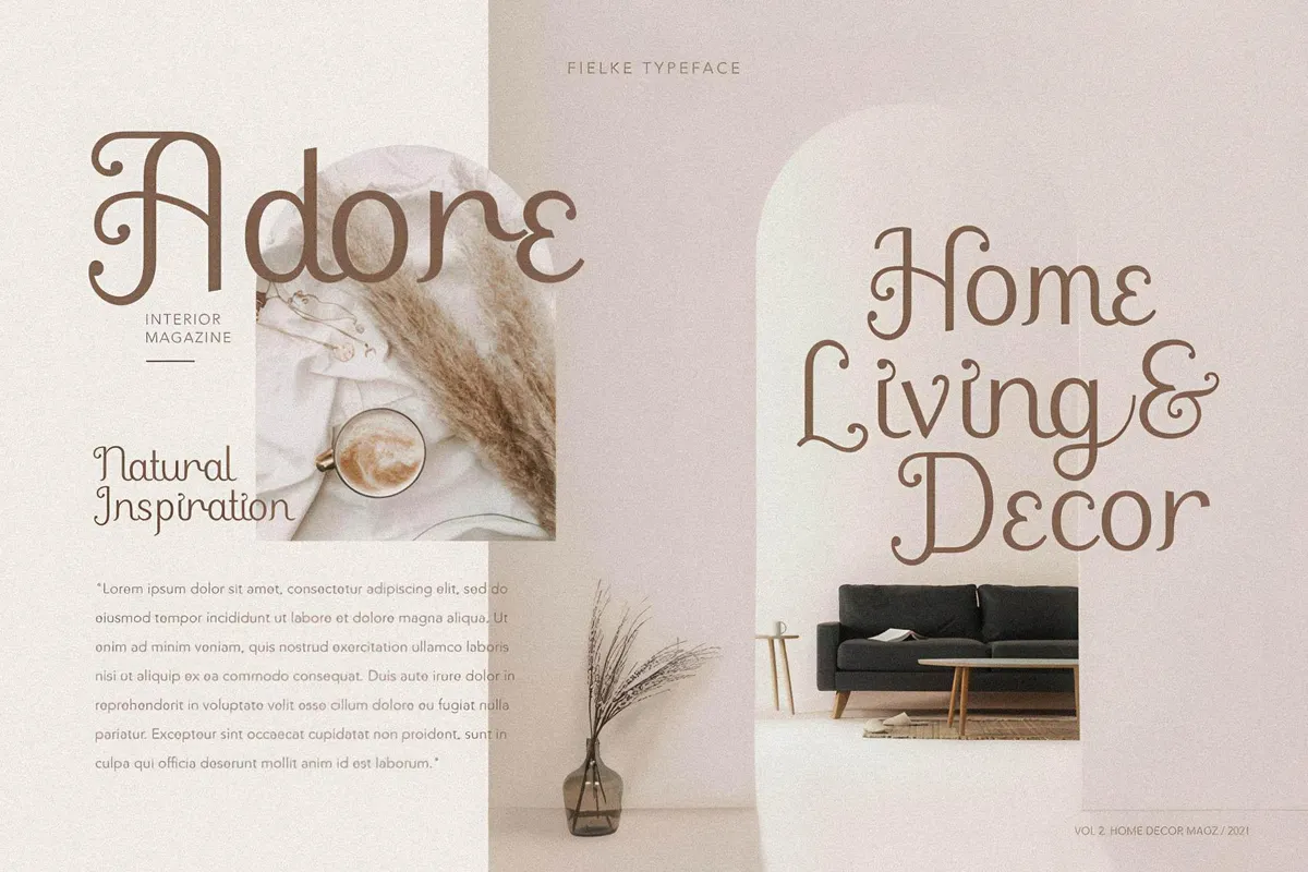 Fielke - Decorative Serif