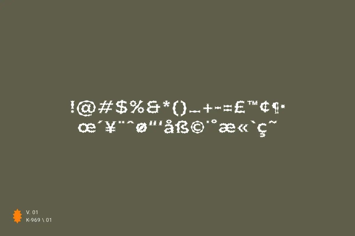 Plateau Display Font