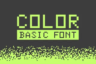 Color Basic Font