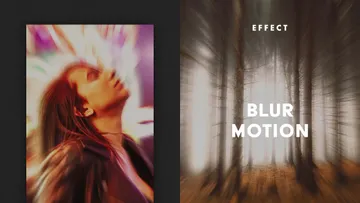 Blur Motion Poster Effect