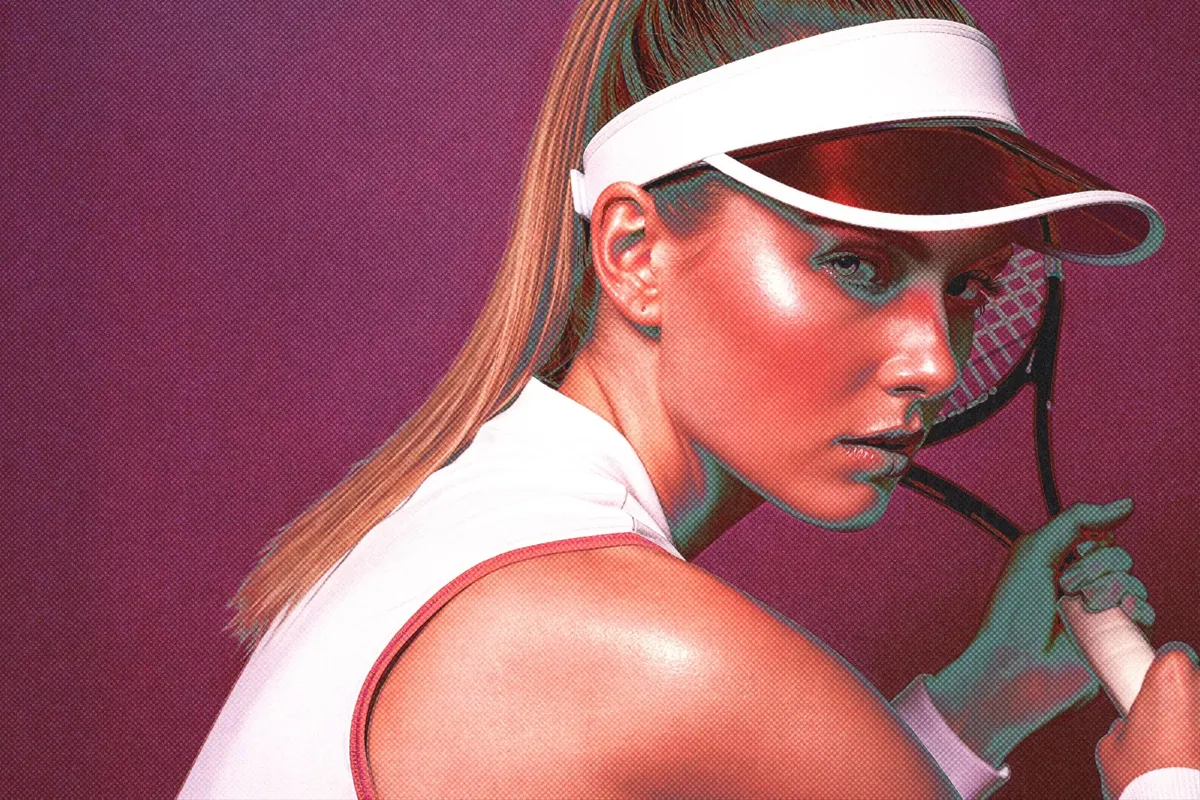 Faded Halftone Magazine Photo Effect