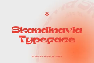 Skandinavia Display Font