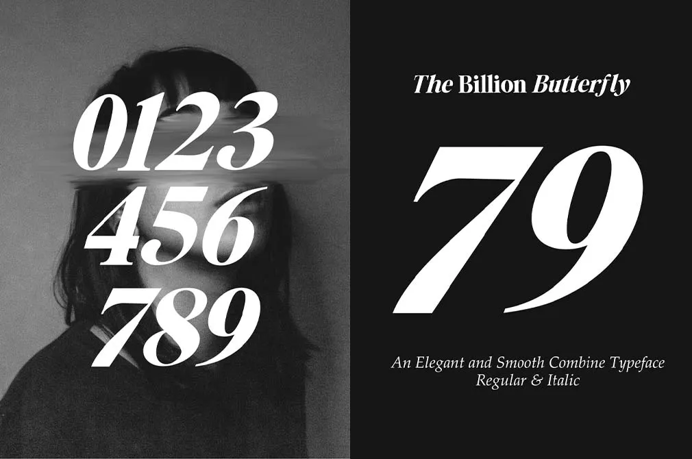 The Billion Butterfly Serif