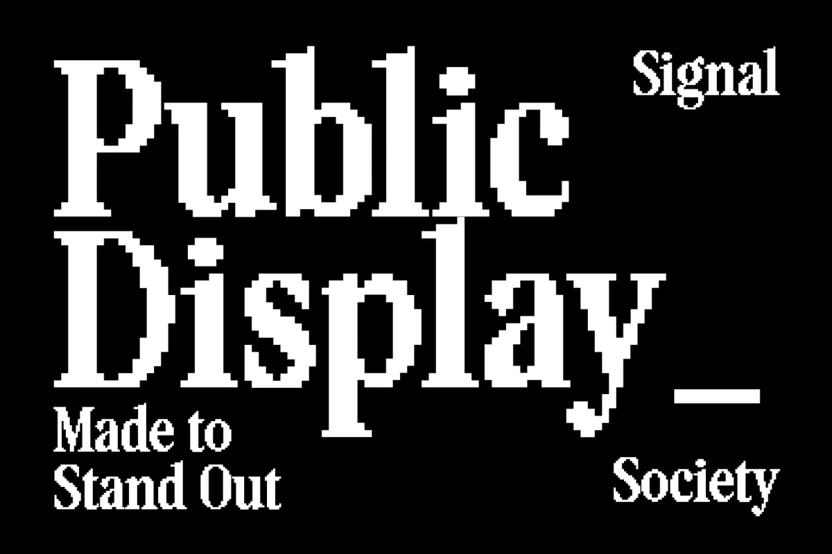 Pixelta – Bold Serif Pixel Font