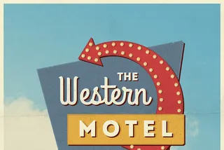 4 Vintage Motel Sign Mockups
