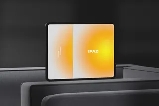 Office Armchair iPad Pro Mockup