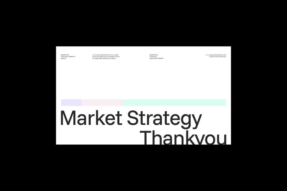 Market Strategy - Business Keynote Template