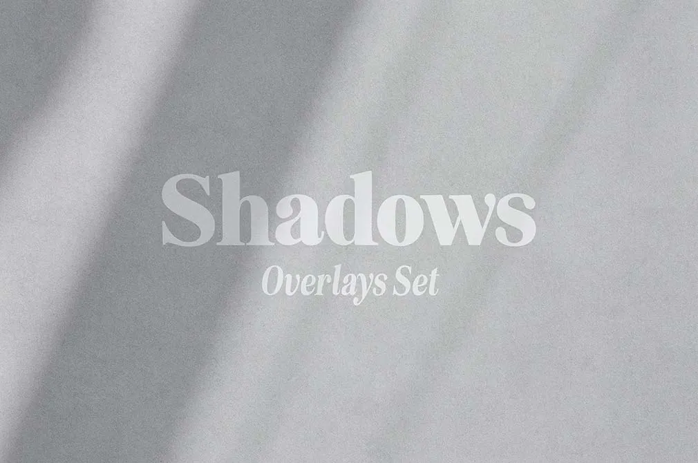Realistic Shadow Overlays Set