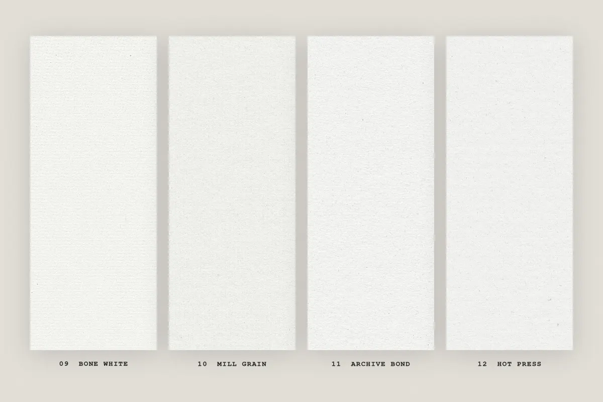 White Paper Textures