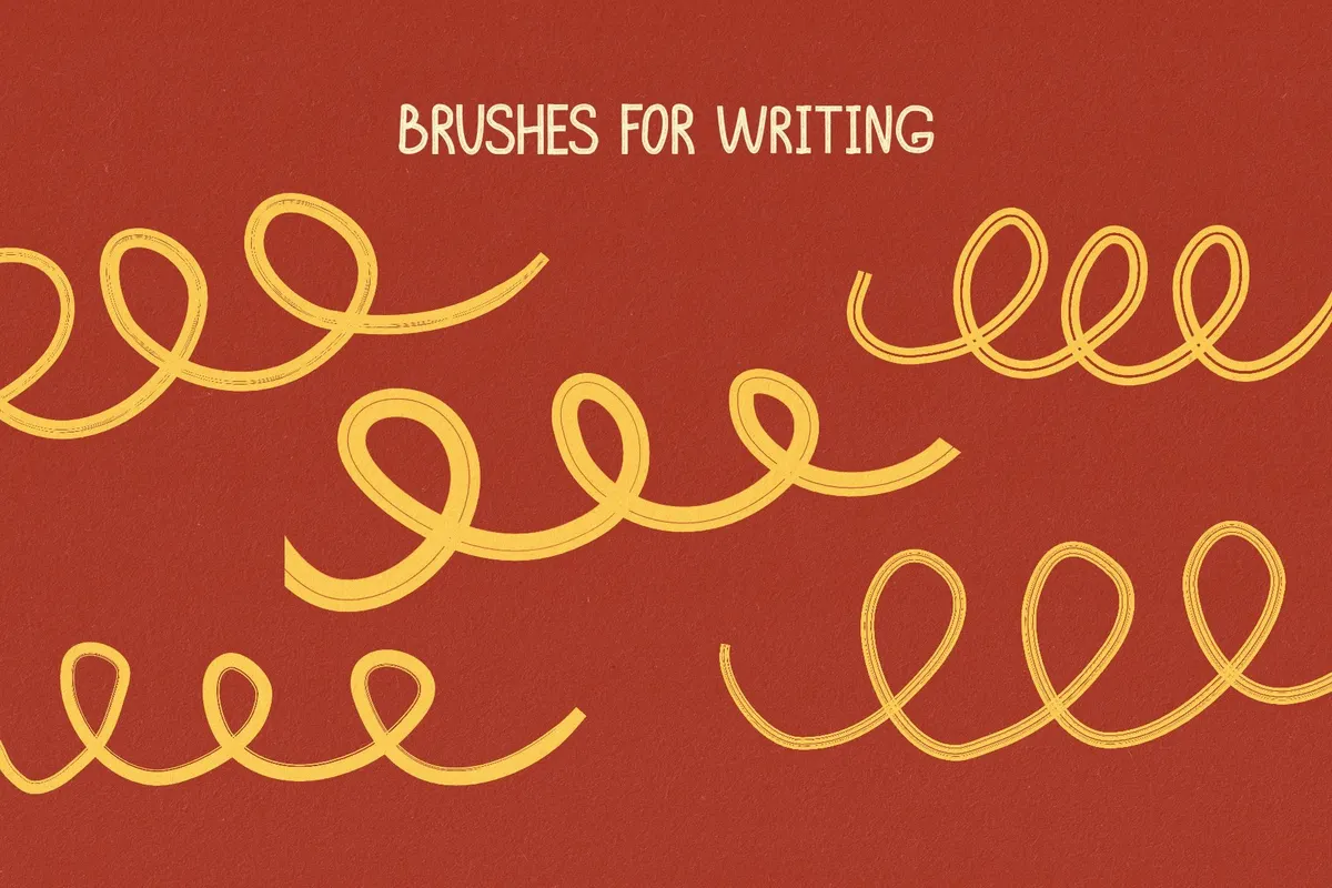Hand Drawn Affinity Designer Brushes