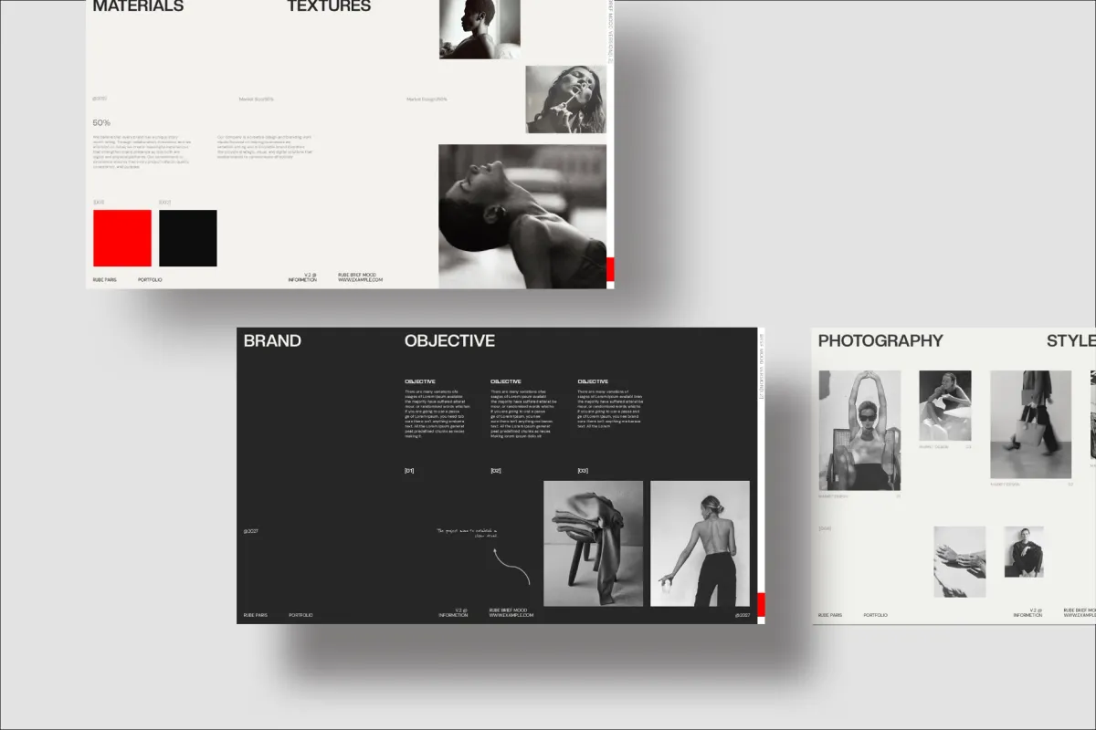 RUBE - Fashion Brief Presentation Template