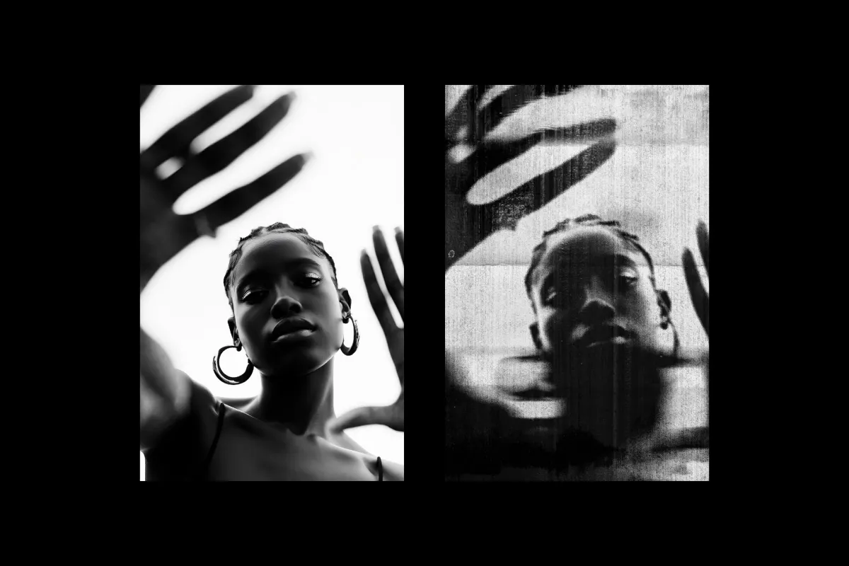 Broken Scanner Photo Effect