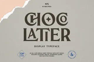 Chocolatier Display Font