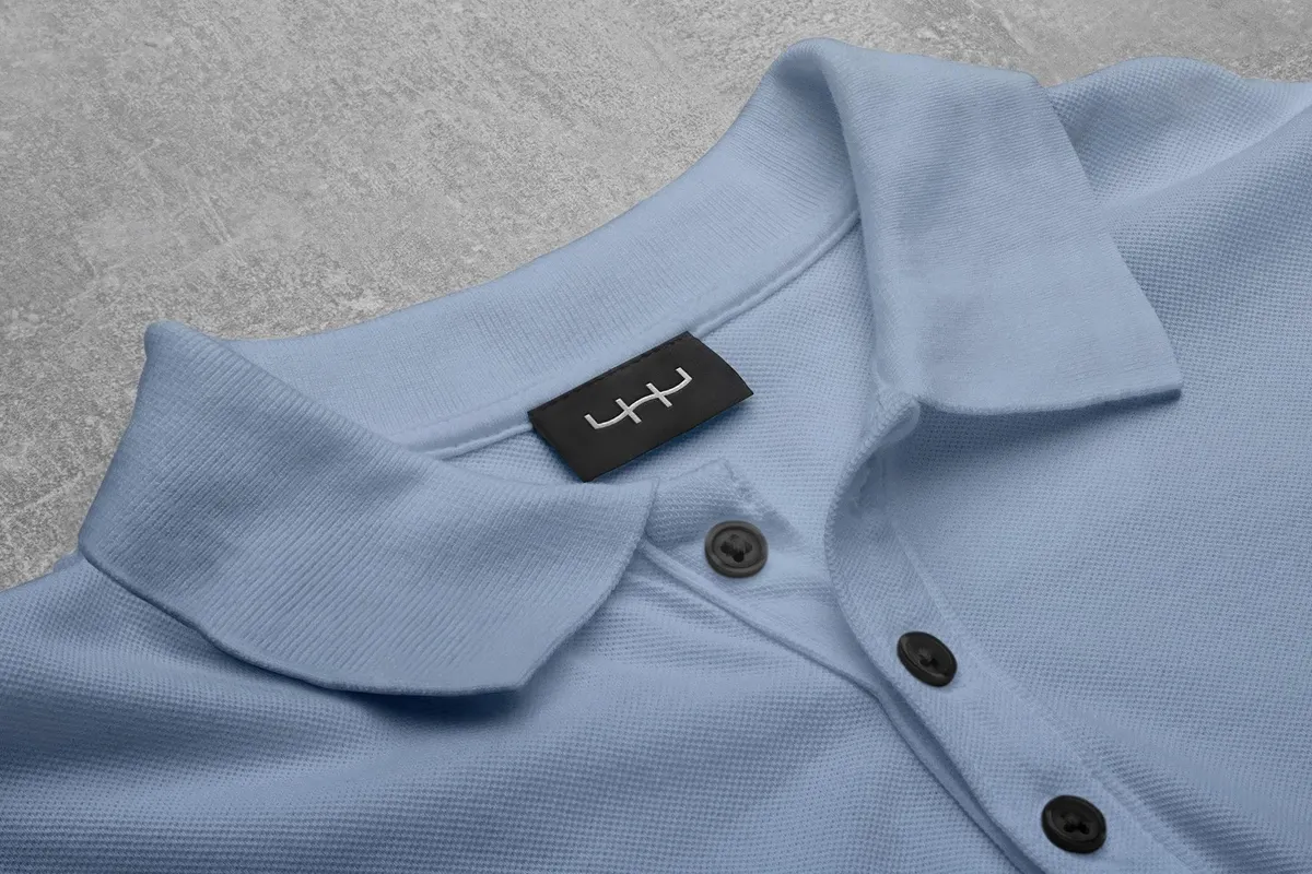 Woven Label Tag Logo Mockup