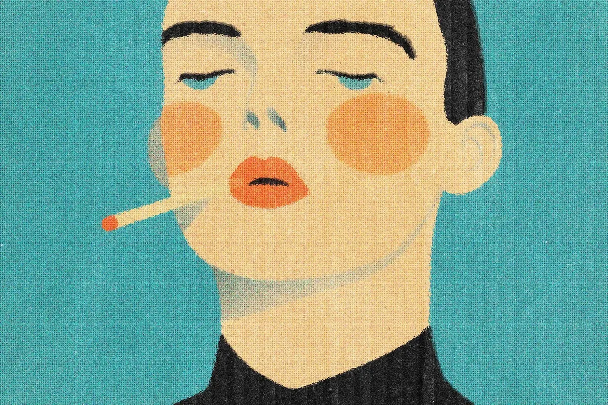 Matchbook Retro Printer Effect