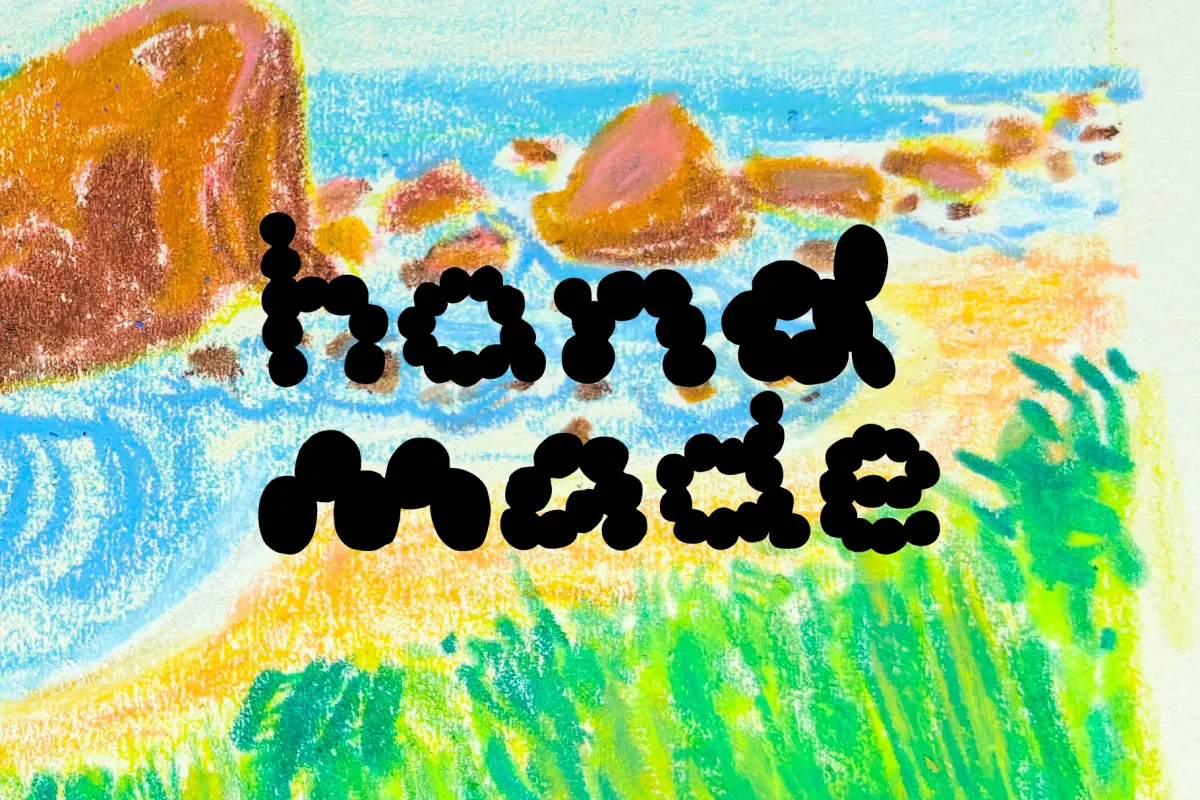 Dottie - Hand-Lettered Dot Font
