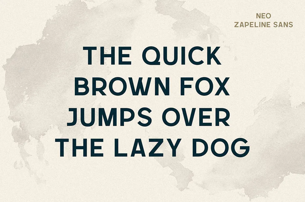 Neo Zapeline Font Family