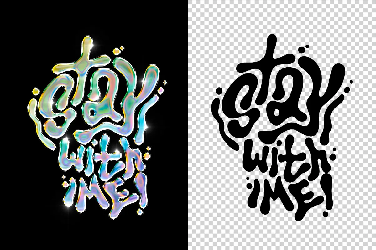 Celestial Chrome Text & Logo Effect