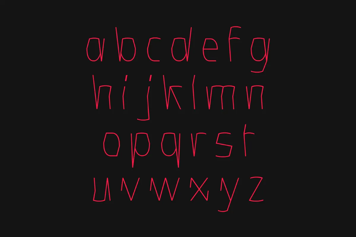 Diabolik - Messy Handwritten Font