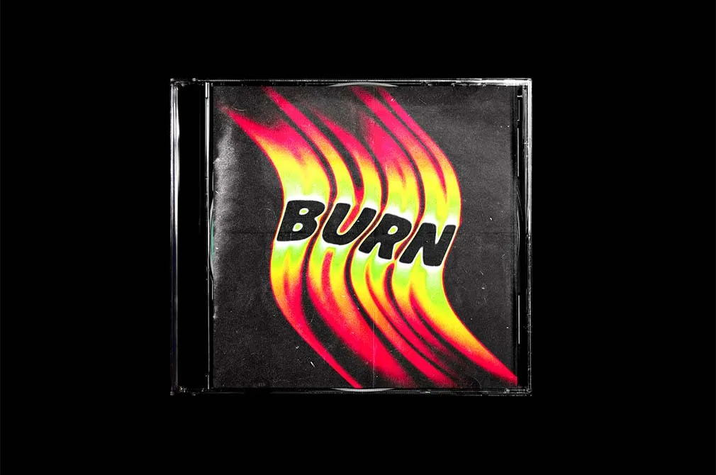 Fiery Melting Text Effect