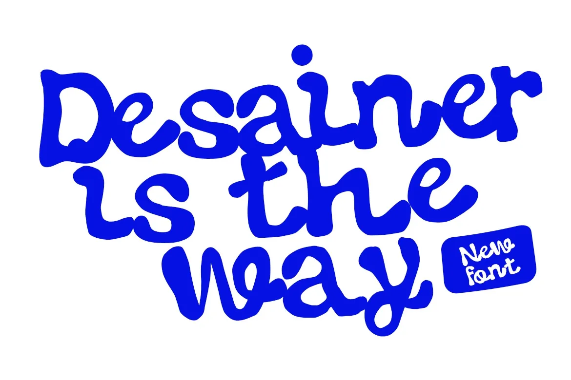 Pawo - Expressive Marker Font
