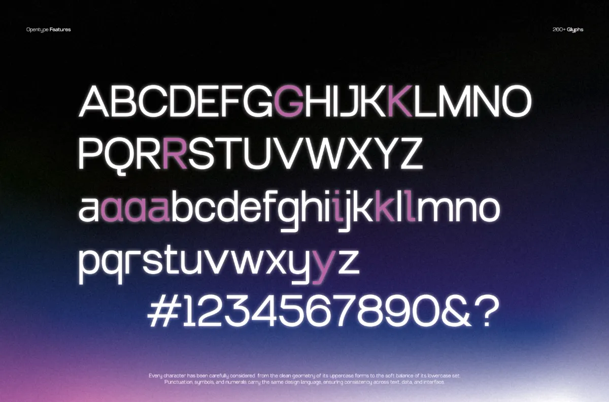 TRT Artnik - Modern Geometric Sans Font