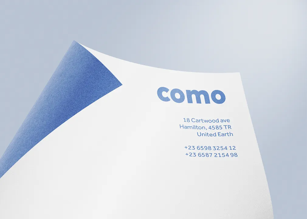 Como: Stationery Mockup Set