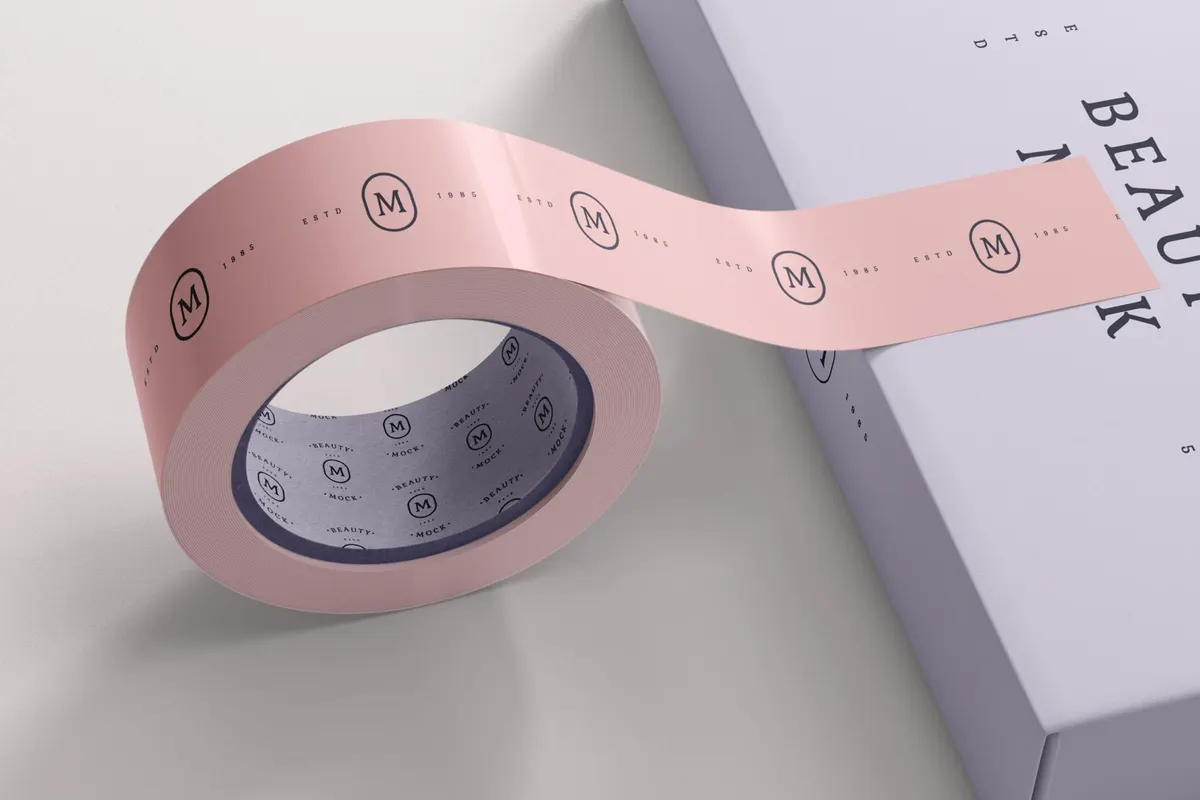 Packaging Tape Mockup
