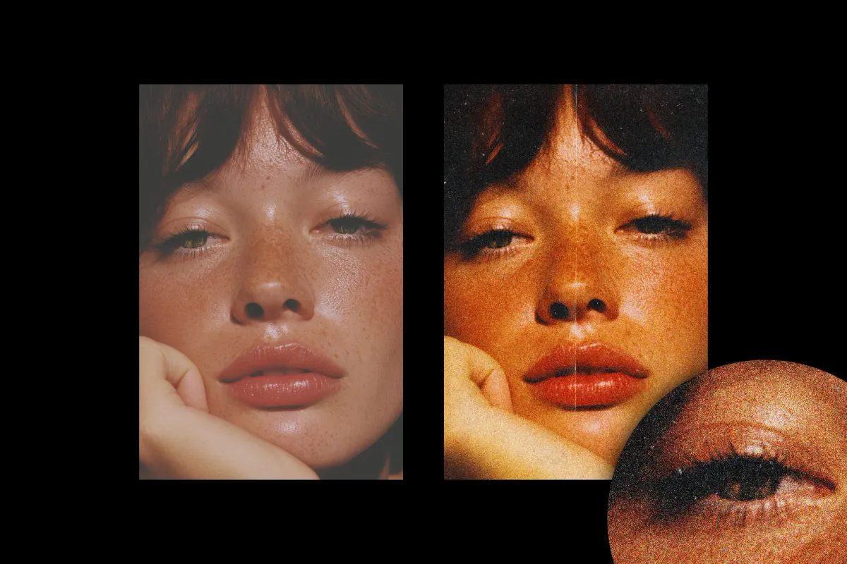 Noise Zine Print Effect