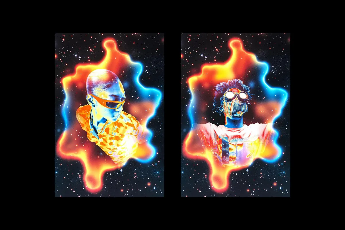 Thermal Mask Photo Effect