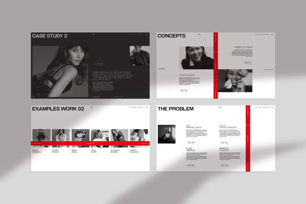 RICK | Brand Proposal Template