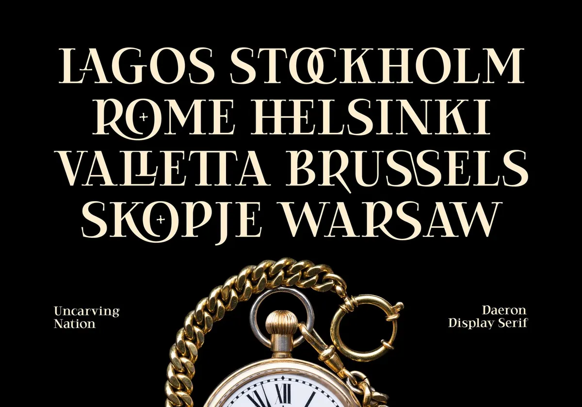 Daeron Display Serif