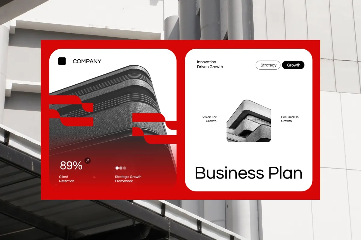 Modern Business Plan Presentation for Keynote